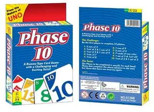Phase 10 Rummy Type Card Game Challenging & Exciting twist Family Game - Picture 1 of 1