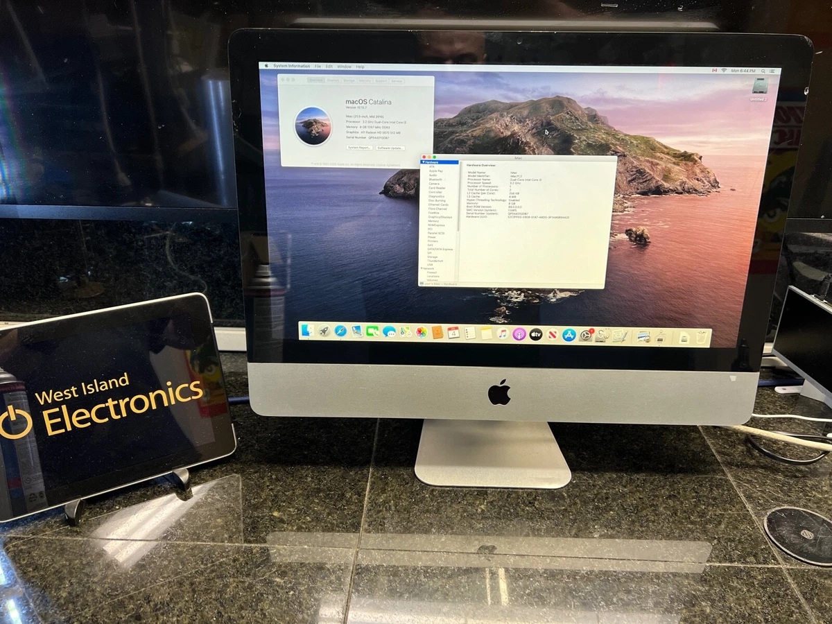 Apple iMac 2010 Apple Desktops 500 GB SSD Capacity-In-One