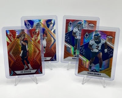 Panini Phoenix Fire Burst Rookie Lot (2020-2021) - Burrow, Surtain, Dobbins, Etc - Image 1 of 4