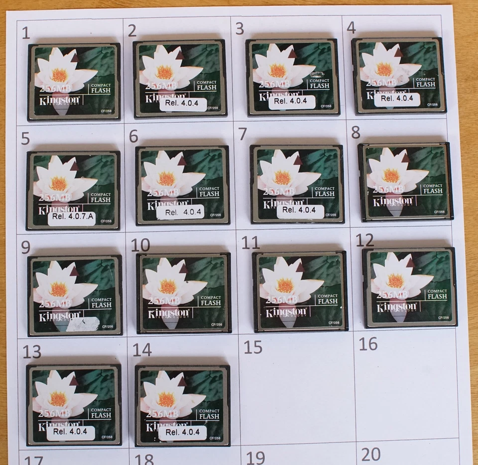 1x CF Card Compact Flash Memory 256MB Kingston  #126 - Image 1 of 2