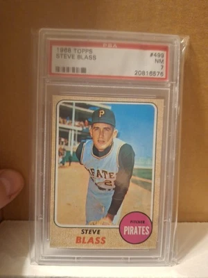 1968 Topps - High # Steve Blass #499 - Image 1 of 2