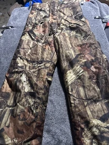 Men's 10X Hunting Bib Overalls size Small Regular Break up Infinity #24358 Camo - Picture 1 of 15