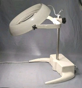 O. C. White OC Large 7" Magnifier Light Bench Table Top 31900-4 - Picture 1 of 4