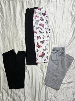 Lote de 4 Leggings No Boundaries Tobillo y Recortados/Capri Junior Talla Pequeña Foto 1 de 4