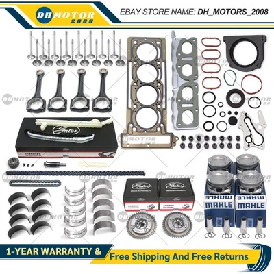 Engine Overhaul Pistons Gasket Kit For Mercedes-Benz 1.6T CLA200 A180 M270 W176 - Image 1 of 4