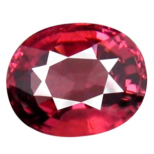 0.88 ct Pleasant Oval Cut (6 x 5 mm) Tanzania Pink Malaya Garnet Gemstone - Picture 1 of 1