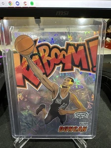 Tim Duncan KABOOM! 2024-25 Panini Revolution Basketball San Antonio Spurs HOF! - Picture 1 of 11