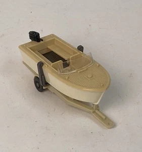 Wiking Germany HO 1:87 Motor Boat On Trailer - Picture 1 of 1