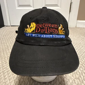 Vintage Between The Lions Get Wild About Reading Season 1 Staff Crew Hat Cap - Picture 1 of 8