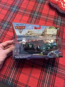 Disney PIXAR Cars 2 Pit Stop Launchers NIGEL GEARSLEY 2010 Mattel SHIPS FREE - Picture 1 of 2