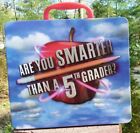 GAME "Are You SMARTER Than a 5th Grader?" CD 100 Q&A Cards, Die, Lunch Pail