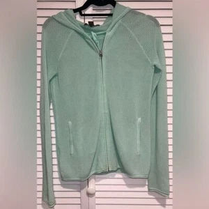 Cárdigan con capucha tejido Tommy Bahama XS para mujer ropa de resort playa isla crucero - Imagen 1 de 9