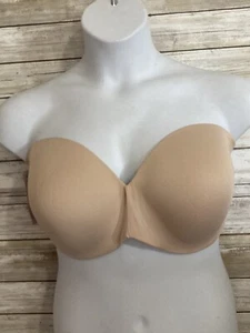 Women's MAIDENFORM Nude 5 Ways To Wear Bra Size 38 DDD Flaw J237 - Picture 1 of 5