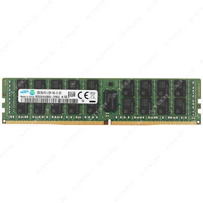 Samsung 32GB DDR4 2133 MHz PC4-17000R RDIMM Server Memory RAM (M393A4K40BB0-CPB) - Image 1 of 2
