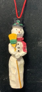Vintage Avon Gift Collection Christmas Ornament Christmas Craft Snowman NEW - Picture 1 of 4