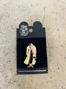 Cruella De Vil in Fur Coat, WDW 2003 Disney Pin 101 Dalmatians New Rare - Picture 1 of 2