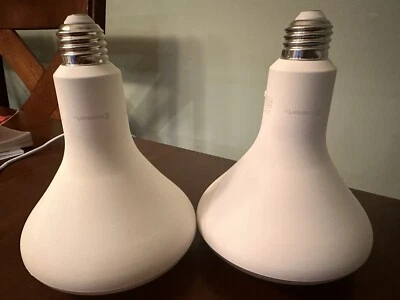 Ecosmart BR40 CEC Dimmable LED Light Bulb with Selectable Color Temp-2 Qty - Image 1 of 4