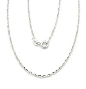 Chain White Gold 18 CT 45 CM (82) - Zdjęcie 1 z 3