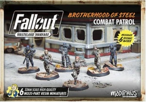 FALLOUT WASTELAND WARFARE BROTHERHOOD COMBAT PATROL New - Picture 1 of 6
