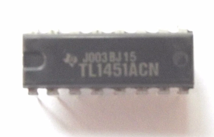 TL1451ACN GENUINE Texas PWM CONTROLLER DUAL 500KHZ DIP-16