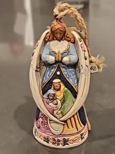 JIM SHORE 2011 Our Savior is Born Angel Ornament 4.5" Heartwood Creek Nativity  - Picture 1 of 10