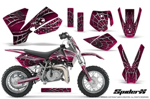 CREATORX GRAPHICS KIT FOR KTM SX50 2002-2008 DECALS SPIDERX P - Picture 1 of 1