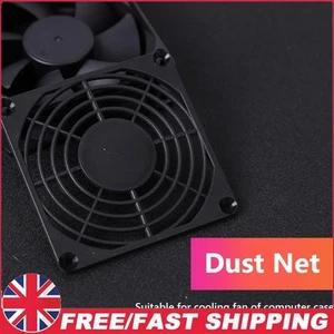 5pcs 80mm 120mm PC Case Fan Dust Filter Screen Plastic Dustproof Grills - Afbeelding 1 van 13