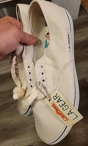 Vintage L.A. Gear Canvas Sneakers Size Mens 12 Retro 80s/90s Style New Old Stock - Picture 1 of 14