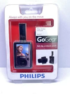 NEW Phillips GoGear Arm Band/beltclip/ silicone pouch for mp3 player PAC017 - Picture 1 of 6