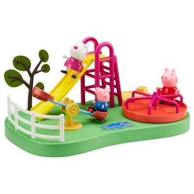 "Juego GC Peppa Pig Slide & Roundabout | 1,8"" Baby Edition Peppa, George, Susie" Foto 1 de 2