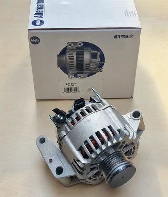 ALTERNATOR 125A FITS FORD MONDEO MK3 PETROL JAGUAR X TYPE UPGRADE WAI 22150N - Image 1 of 4