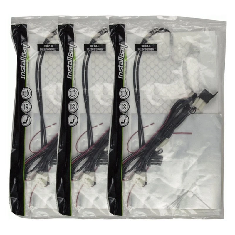 Install Bay IBHS1-B Single Seat Heater w Illuminated 3-Position Switch Foto 1 de 1