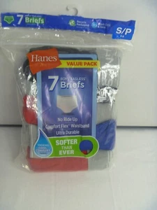 Hanes Boys Briefs  Sz S/P 6-8 7PK Tagless No ride up Comfort Flex Value Pack - Picture 1 of 9