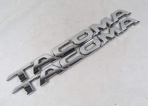 05-15 TOYOTA TACOMA EMBLEMS DOOR/TAILGATE CHROME BADGES NAMEPLATE SYMBOL LOGO - Picture 1 of 2
