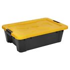 Sealey Composite Stackable Storage Box With Lid 27ltr Toolboxes Chests Bins DIY