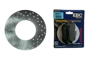 Kit freno Yamaha YP Majesty 250 posteriore disco pastiglie EBC MBK Skyliner 250 - Imagen 1 de 4