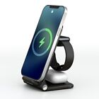 Charge Multiple Devices with 3in1 Wireless Charger Phone Headset and Watch