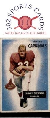1955 Bowman #3 Johnny Olszewski - Image 1 of 2