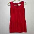 Hugo Buscati Red Silk Mini Dress