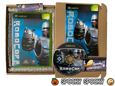 RoboCop XBOX - UK PAL VGC CIB - High Quality Packing - Tracked - Image 1 of 4