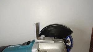 Winkelschleifer Halter für Schraubstock Flex 115 125 Schleifbock Adapter Griff - Bild 1 von 9