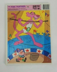 Vintage 1982 The Pink Panther Frame-Tray Puzzle United Artists Whitman - Picture 1 of 3