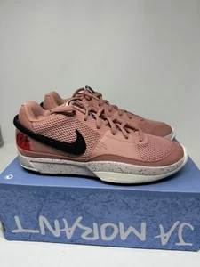 Nike JA 1 'Bite' Soft Pink Black University Red FV1286-600 Men Size 10 Shoes NEW - Picture 1 of 6