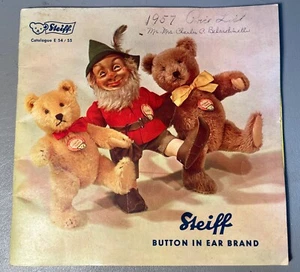 Original 1954 Steiff Store Catalog 50pgs. All Products In Full Color "RARE" - Picture 1 of 10