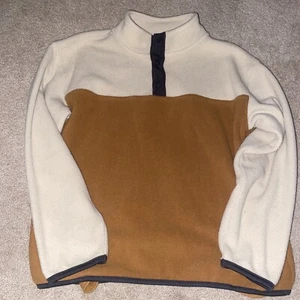 Old Navy Boys Brown Fleece Size 10/12 - Picture 1 of 3