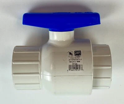 Spears 2-1/2" IPS PVC Ball Valve EPDM Seal 150 PSI - Image 1 of 4
