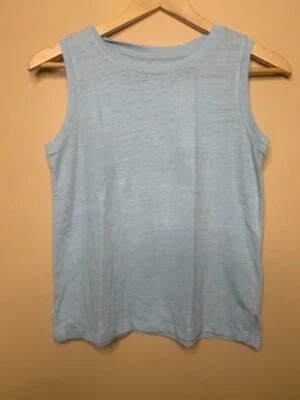 Camiseta Gap Niñas Talla XXL Cuello Redondo Azul Sin Mangas  Foto 1 de 4