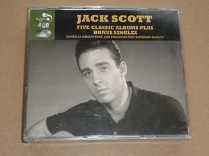 Jack Scott - Five Classic Albums - Real Gone Music 4 CD Box Set - Picture 1 of 2