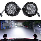 2pcs 5Inch Round Led Driving Light 80W 8000LM Front Bumper Grille Guards Offroad