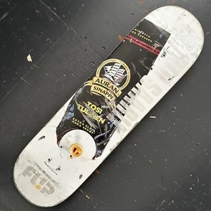 Flip Arto Saari Skateboard Deck Side Mission Salbe gebraucht mit Griff Sorry - Bild 1 von 11